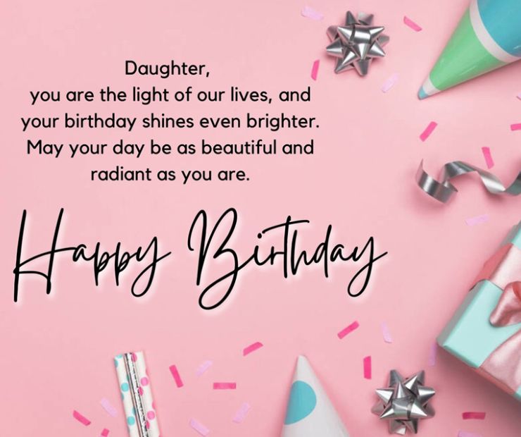 35 Simple, Heartwarming Birthday Wishes for Daughter