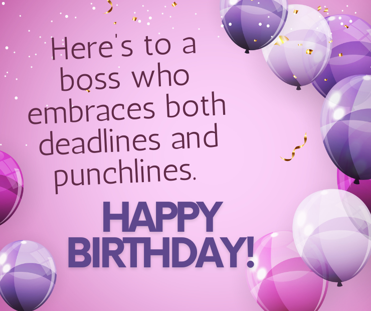 funny birthday wishes for mam