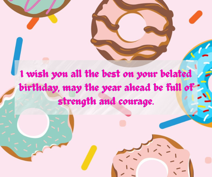 Belated Birthday Wishes for Fighter