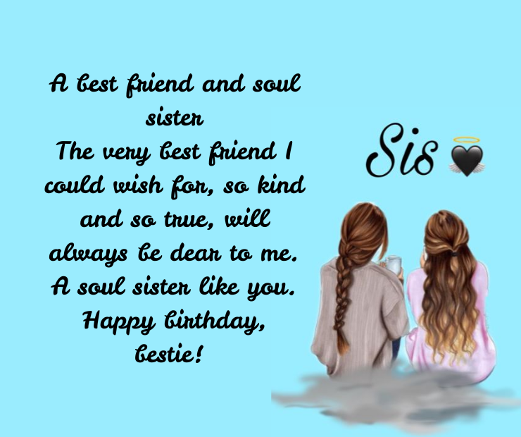 best birthday wishes for sister from another mom