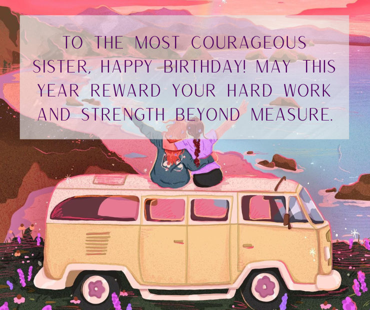 Happy Birthday Wishes for Sister Fighting Partner