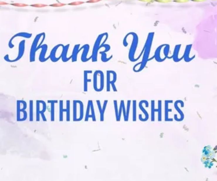 Birthday Thank You Messages for Principal