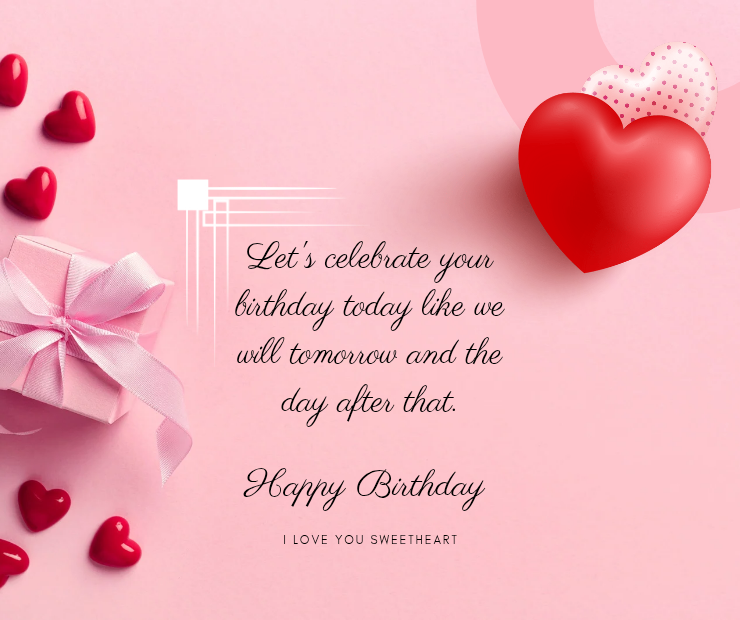 Heartfelt birthday wishes for girlfriend