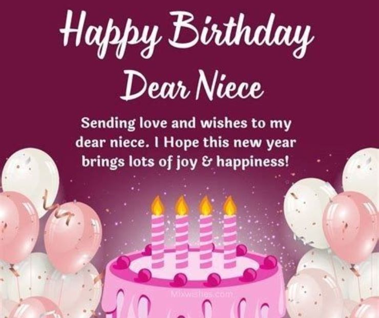 Happy Birthday Wishes To Niece