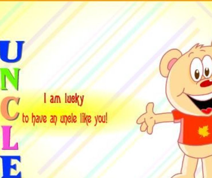 I am Lucky Niece to have an uncle like you