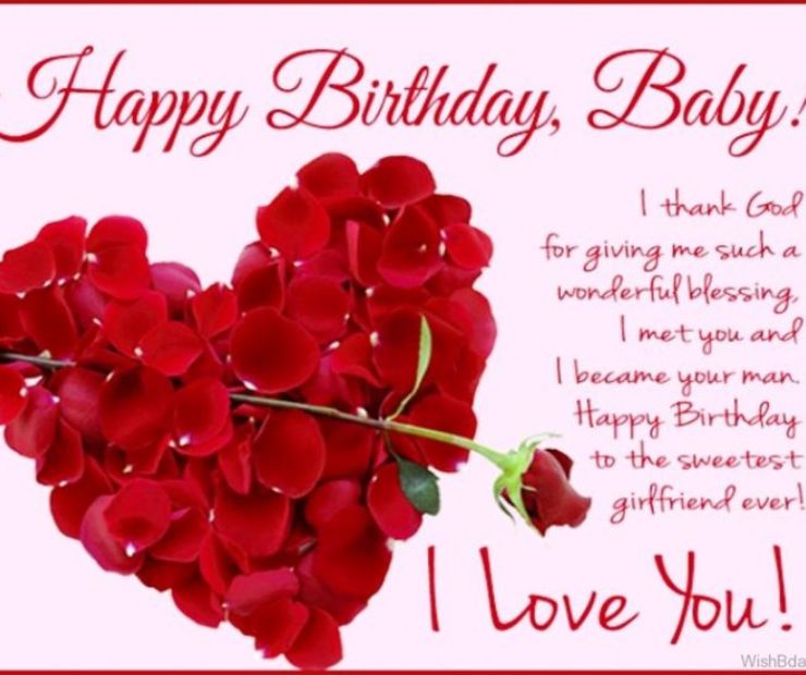 40 Short Birthday Wishes for Girlfriend with Love