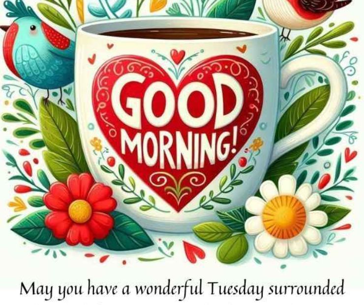 Beautiful Tuesday Morning Blessings