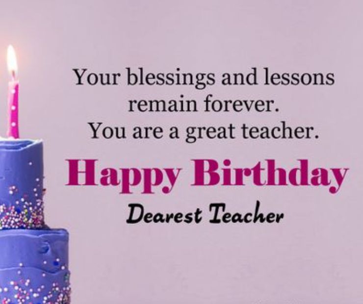 Funny Birthday Wishes for Senior Teacher