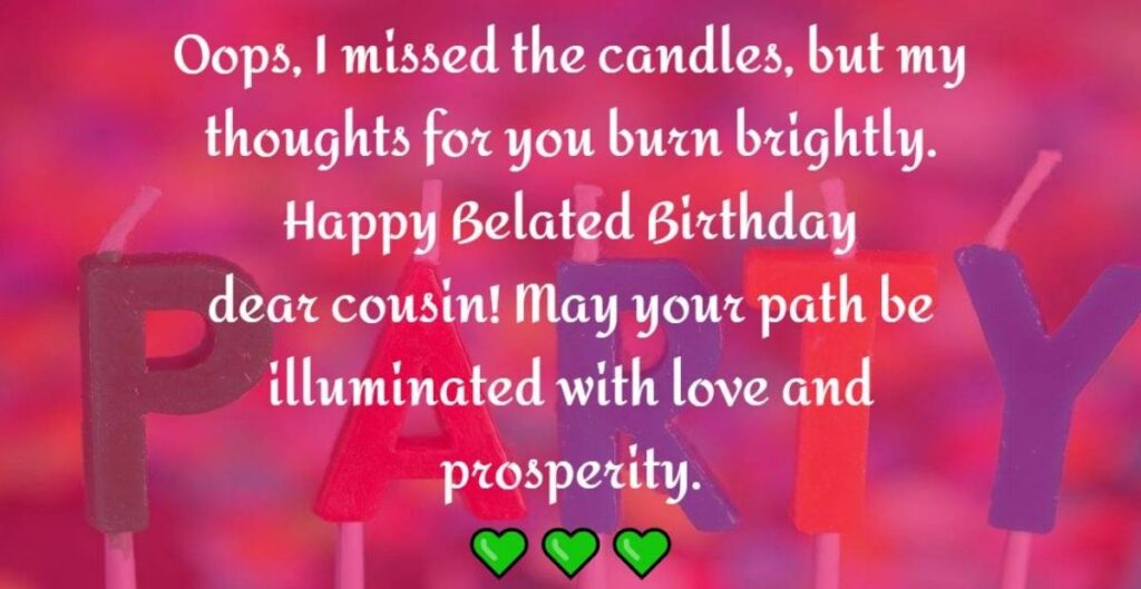 Funny birthday wishes for cousin Sister