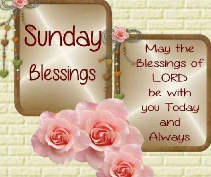 Happy Sunday Blessing