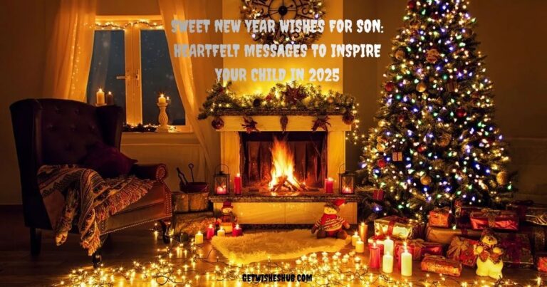New Year Wishes for Son
