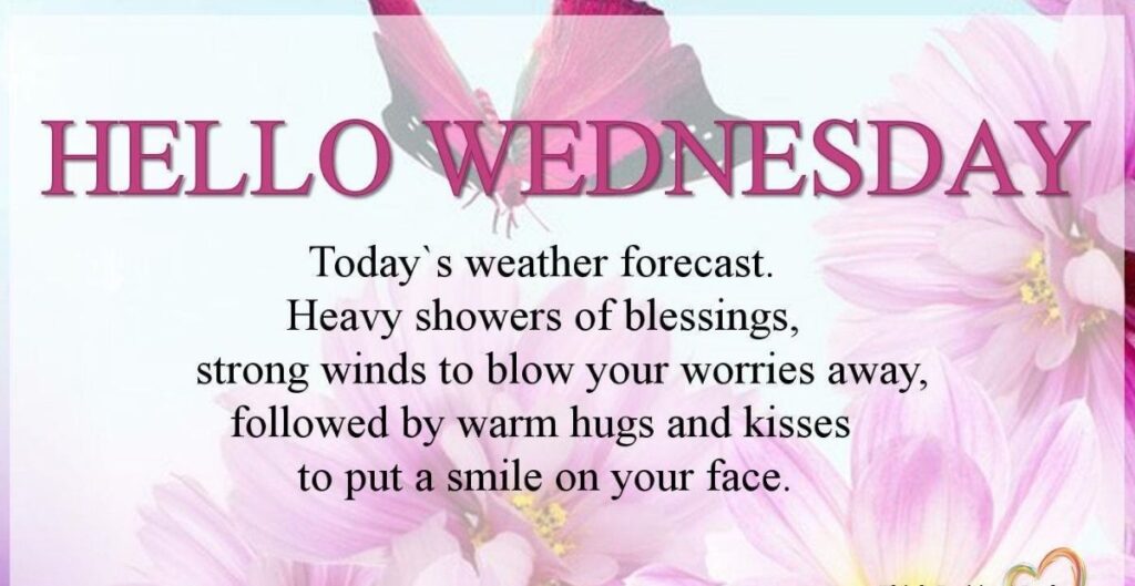 Positive and Thankful Wednesday Blessings