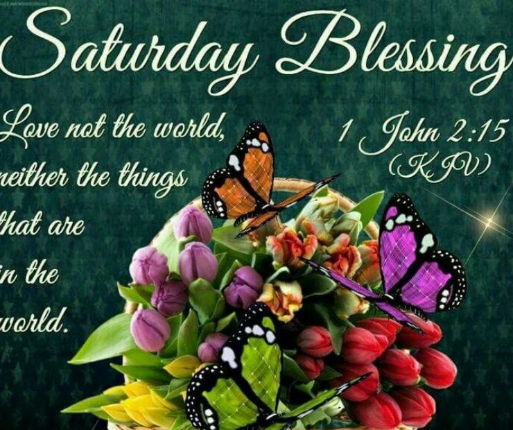 Saturday Afternoon Blessings