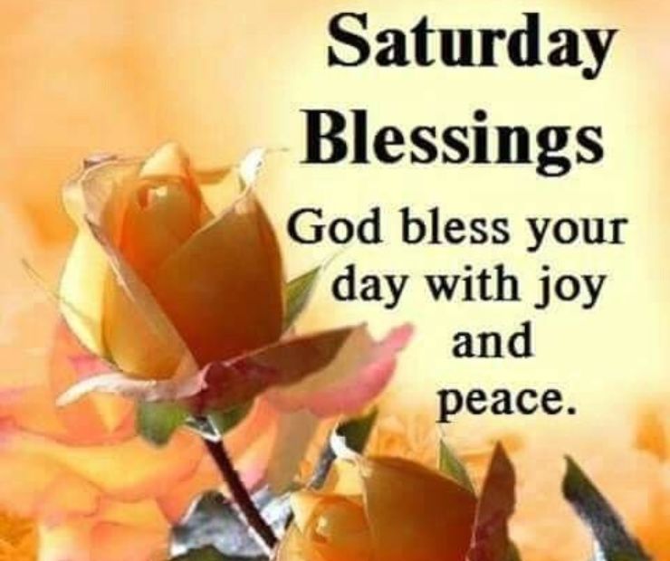 Saturday Blessings Quotes