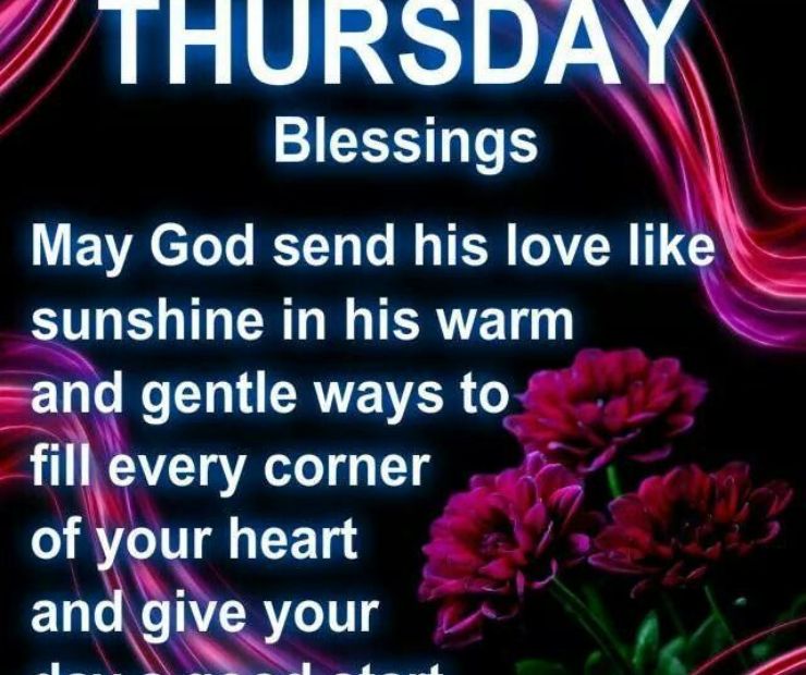 Thursday Morning Blessings and Prayers