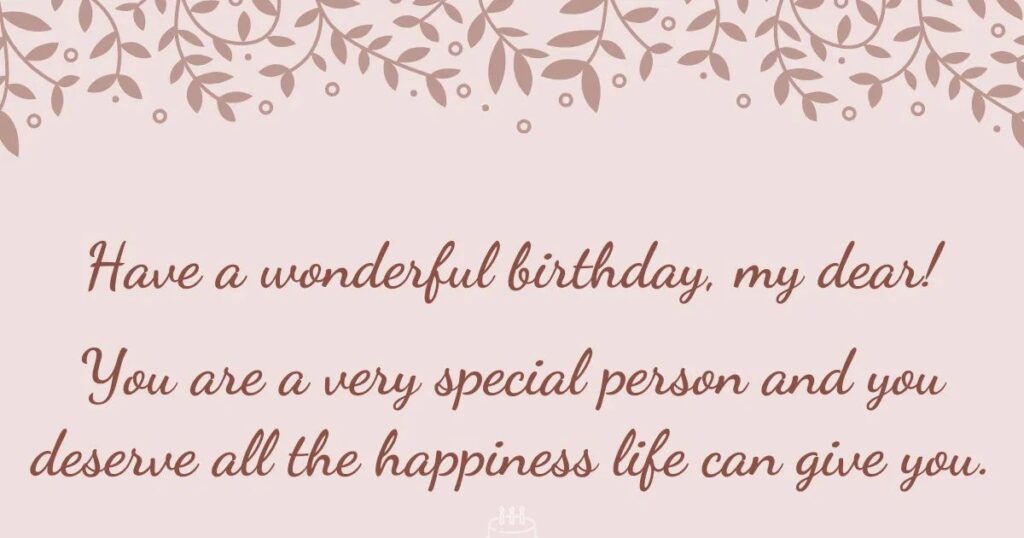 Birthday Wishes for a Family Members