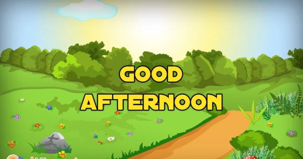 Good Afternoon Wishes