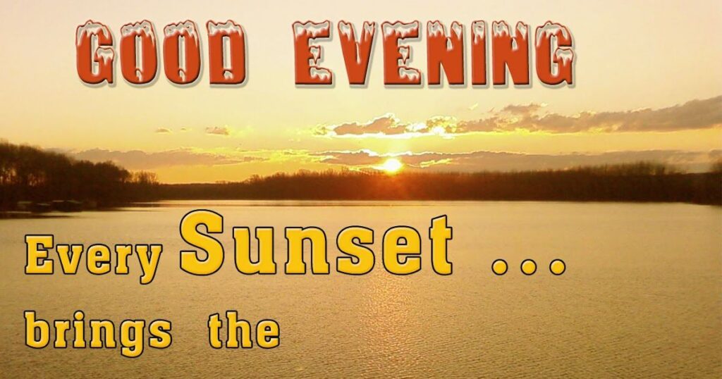Good Evening Blessings and Prayers