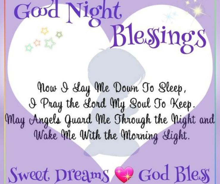 Good Night Blessings Prayers
