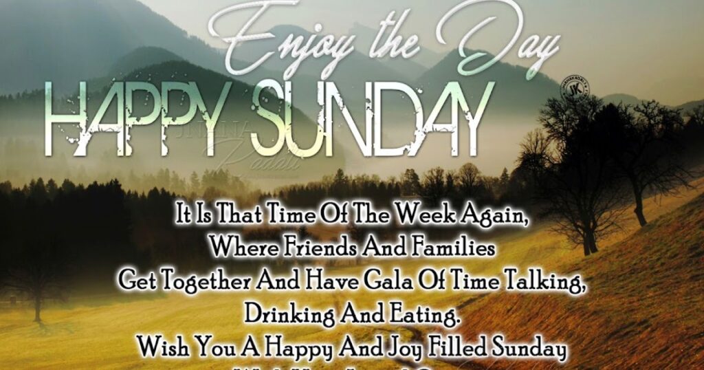 Good morning Sunday Blessings Quotes
