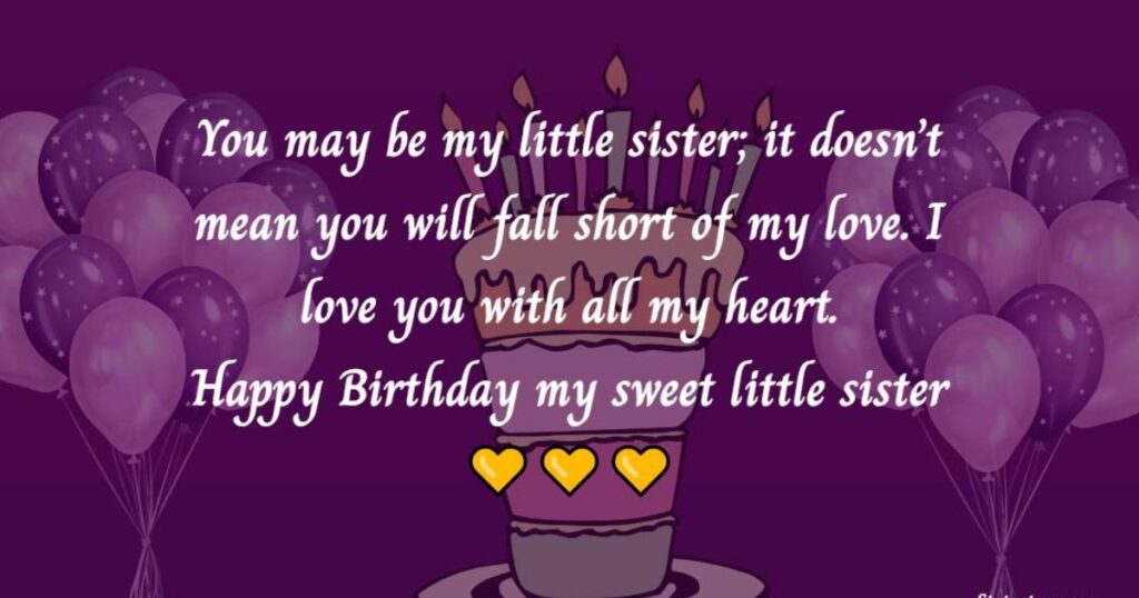 Love Birthday Wishes For Older Sisters