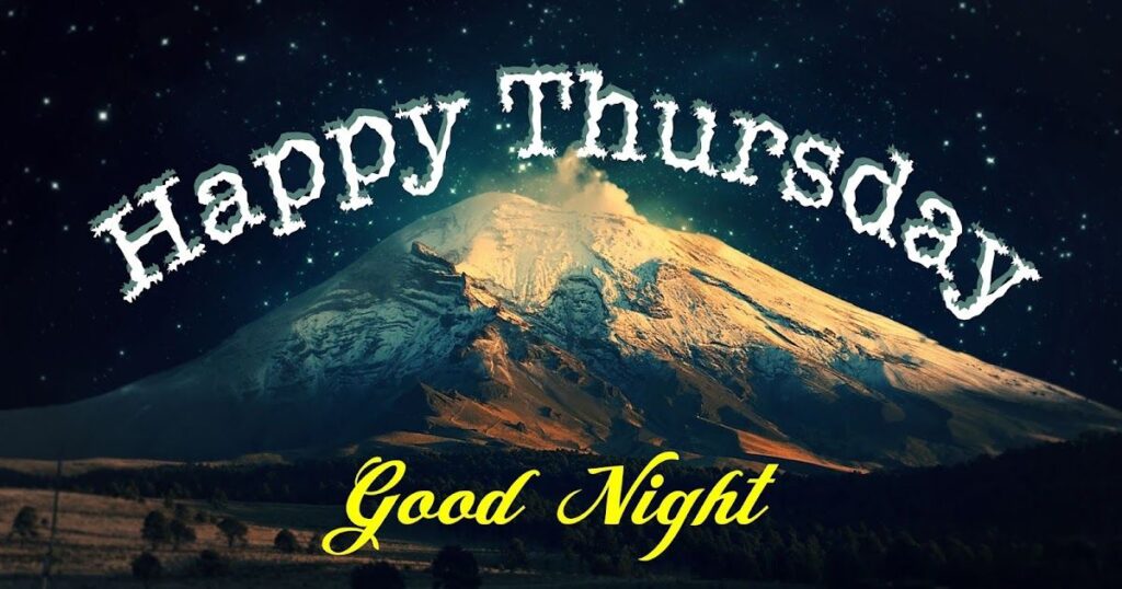 Positive Thursday Night Blessings