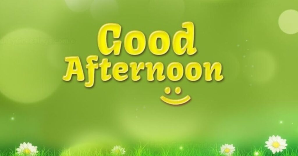 Thursday Afternoon Blessings