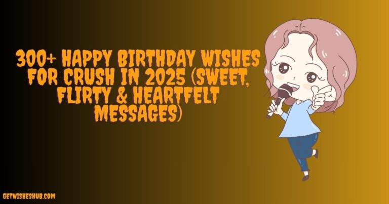 Birthday Wishes for Crush