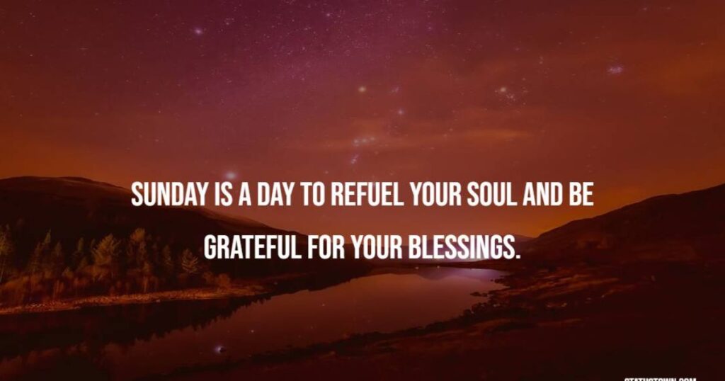 Cute Sunday Quotes