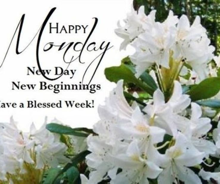 Happy Monday New Week Blessings