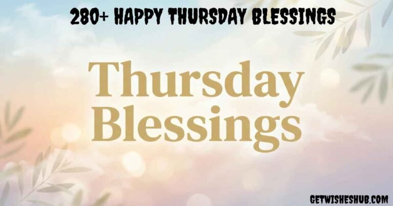 Happy Thursday Blessings