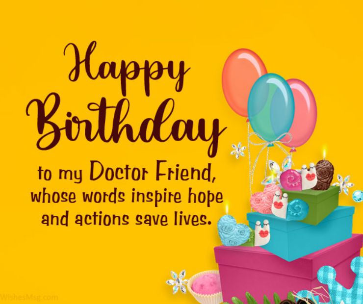 Quick Birthday Quotes for Doctor 