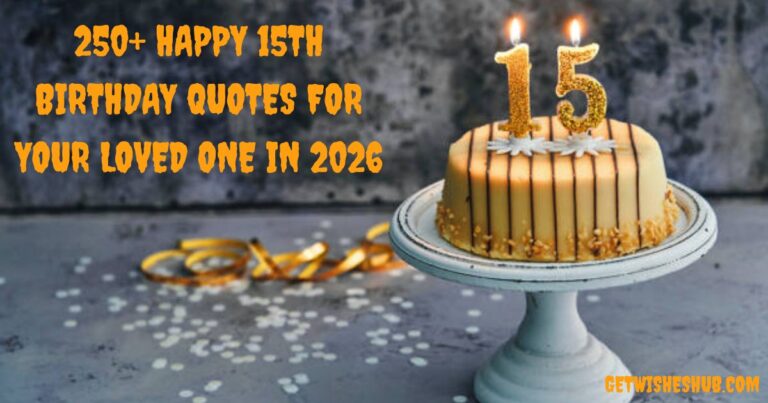 15th Birthday Quotes