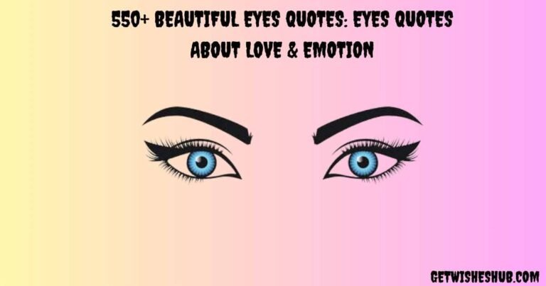 Beautiful Eyes Quotes
