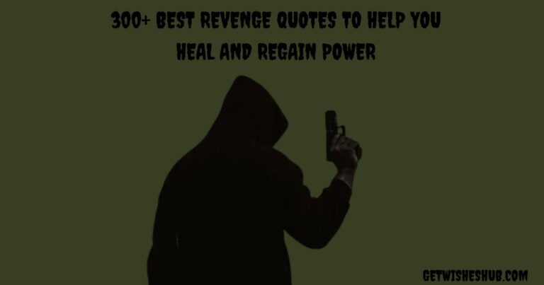 Revenge Quotes