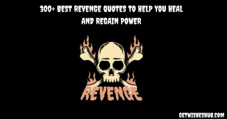 Revenge Quotes