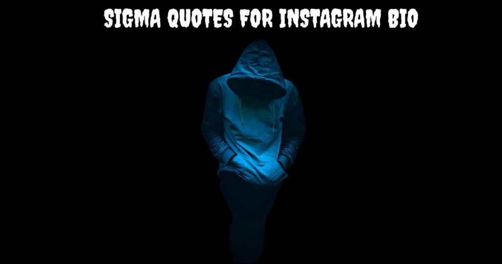 Sigma Quotes For Instagram Bio