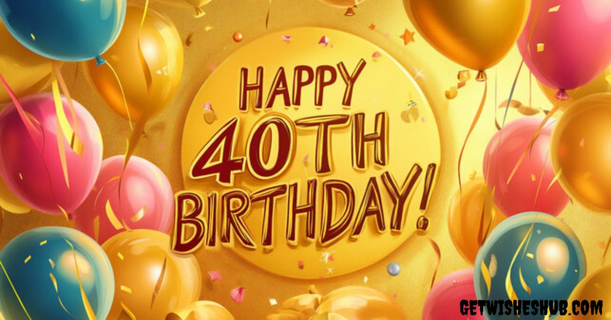 40th Birthday Quotes